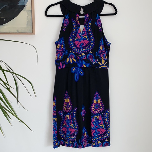 tibi New York Sleeveless Multi Print Silk Dress Medium NWT - Picture 6 of 16